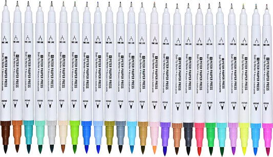 Studio Series Dual-Tip Pastel Markers (Set of 24) - The Regal Find