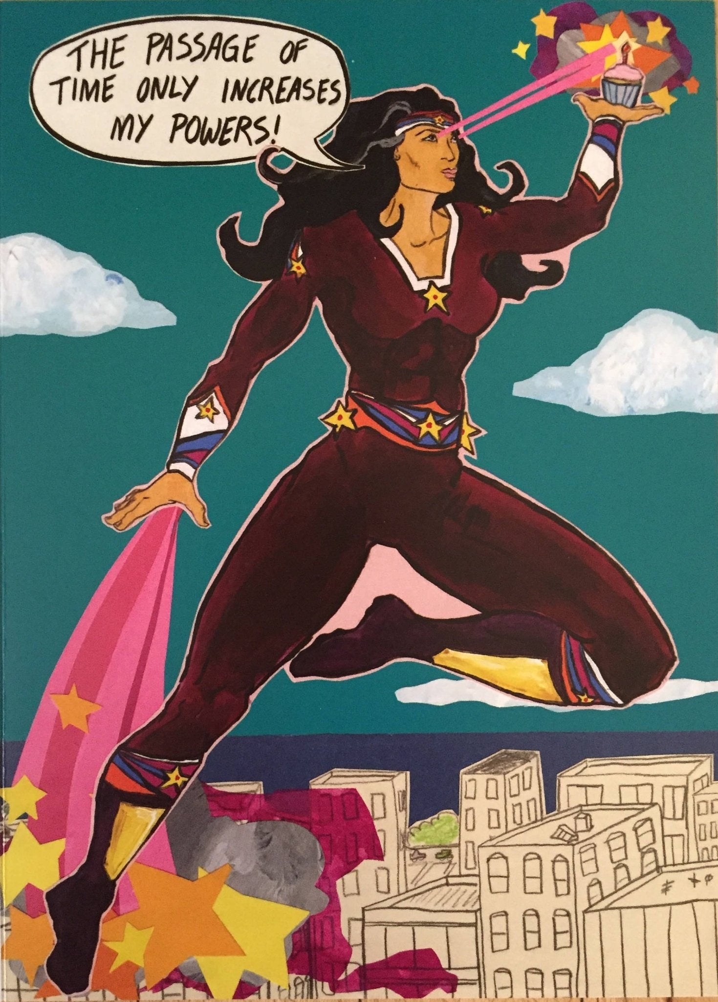 Super Woman Birthday Card - The Regal Find