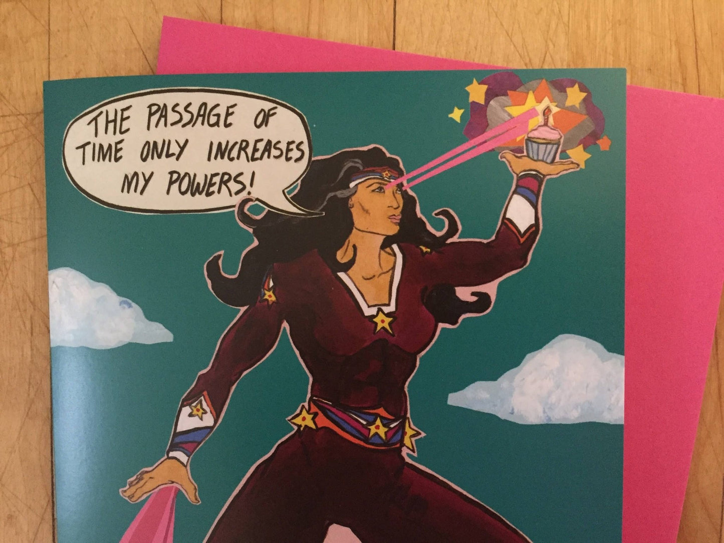 Super Woman Birthday Card - The Regal Find