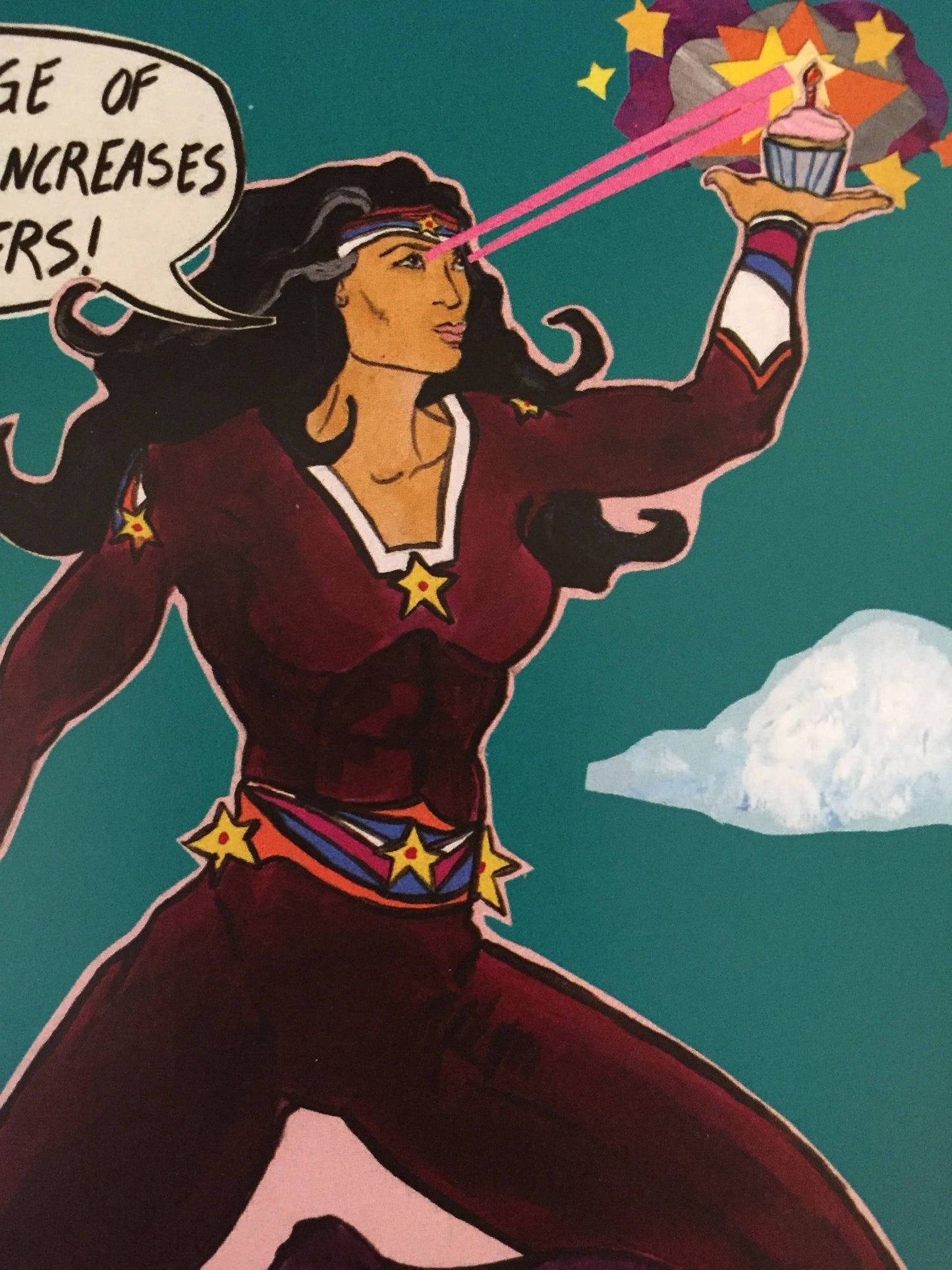 Super Woman Birthday Card - The Regal Find