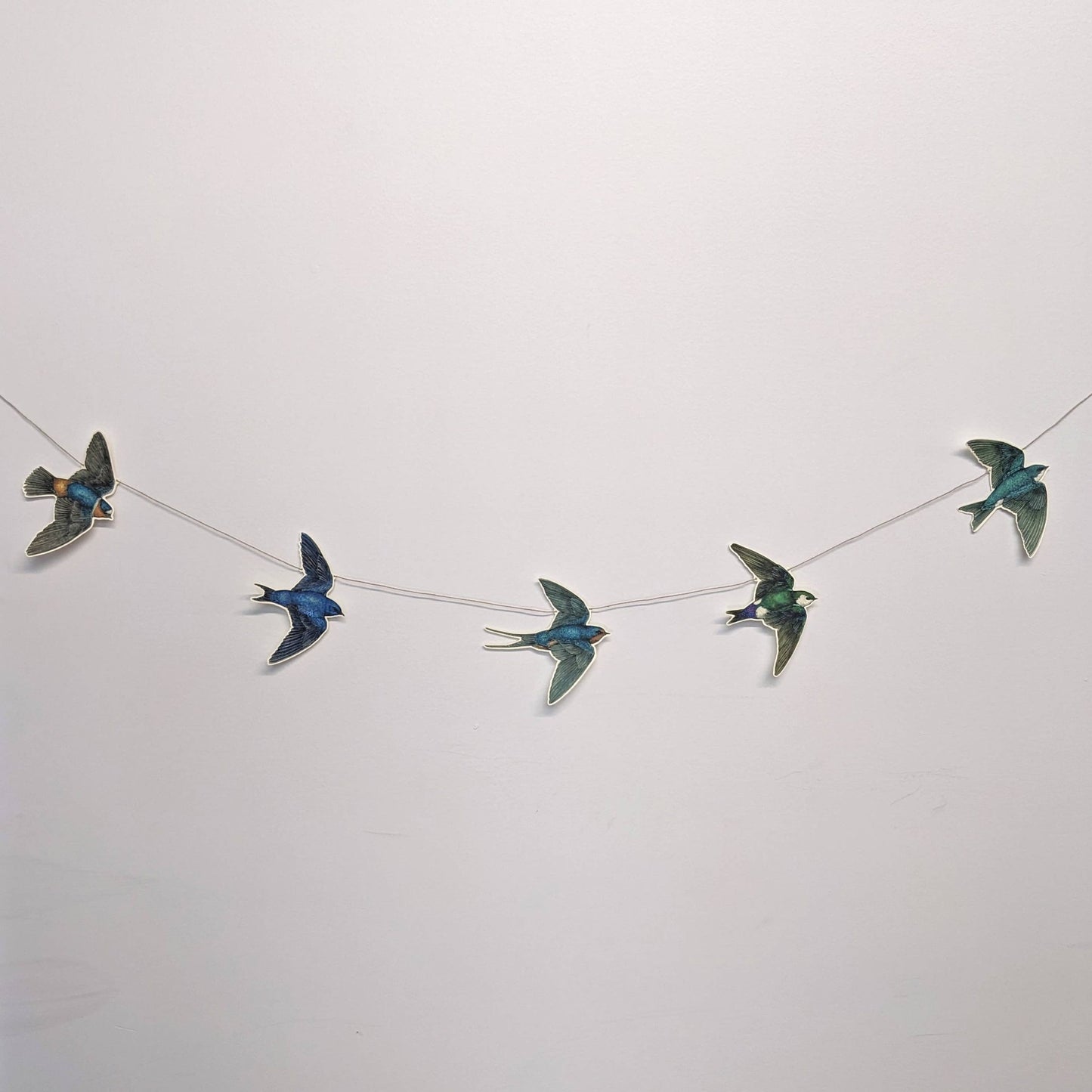 Swallow Illustrated Garland - The Regal Find