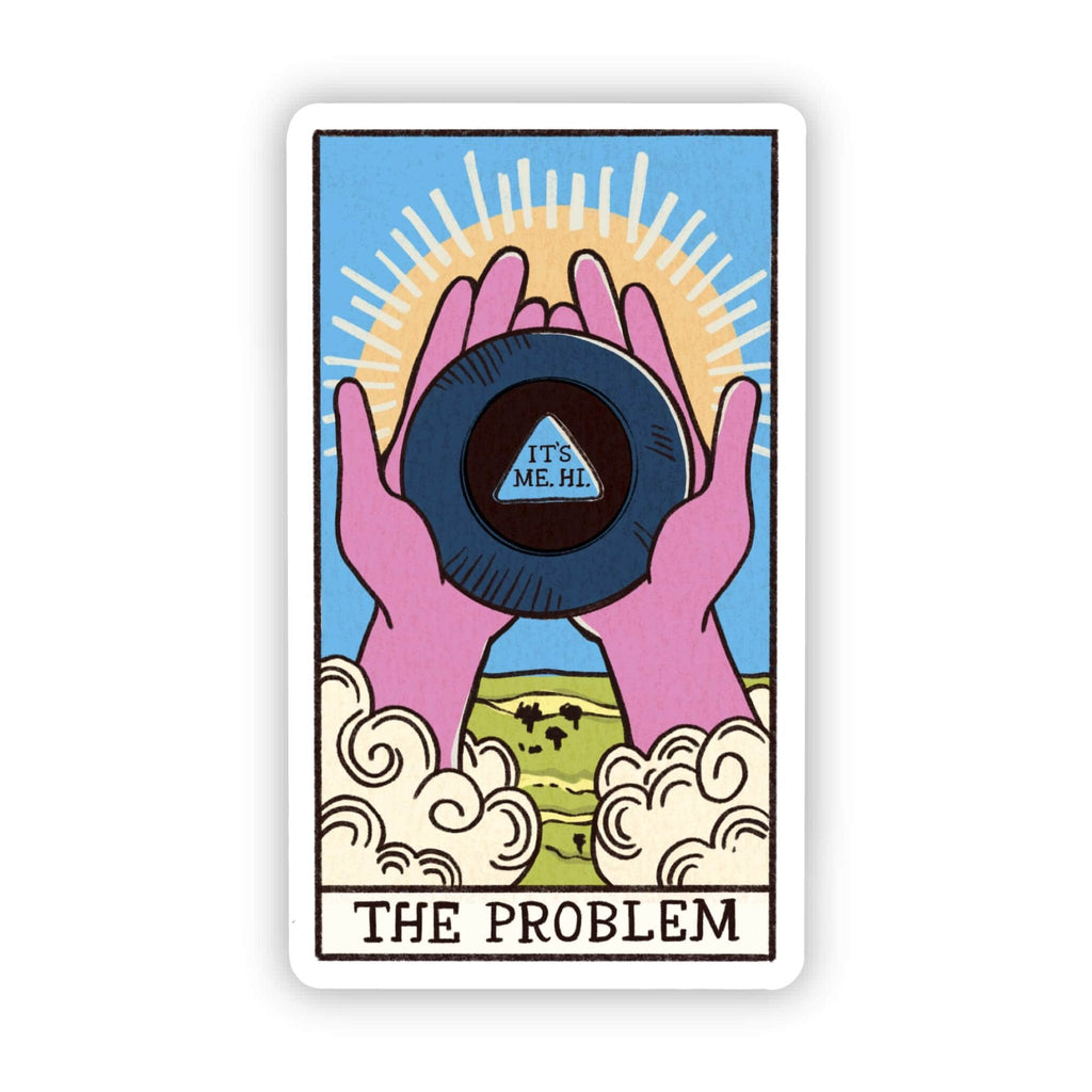 "The Problem" Tarot Card Sticker - The Regal Find