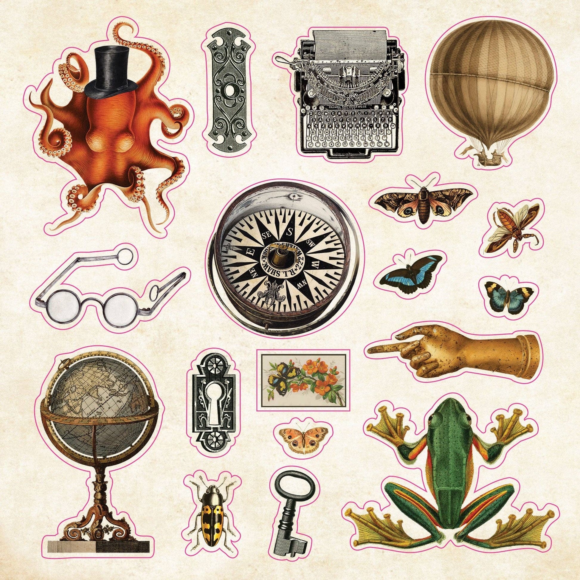 The Sticker Book of Curiosities - The Regal Find