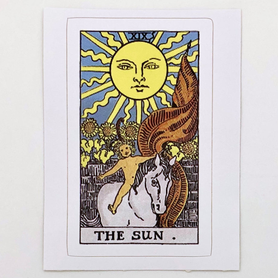 The Sun Tarot Sticker – The Regal Find