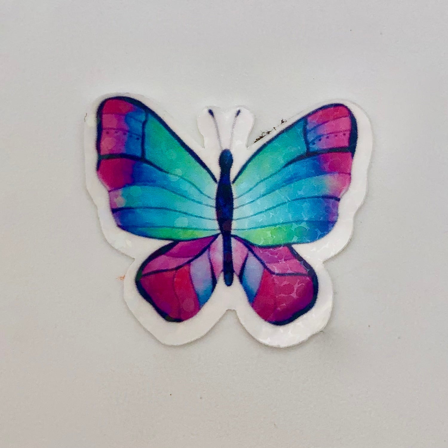 Stickiville Glittery Butterflies Stickers Skinny