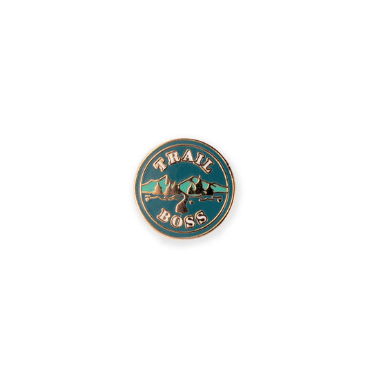 Trail Boss Enamel Pin - The Regal Find