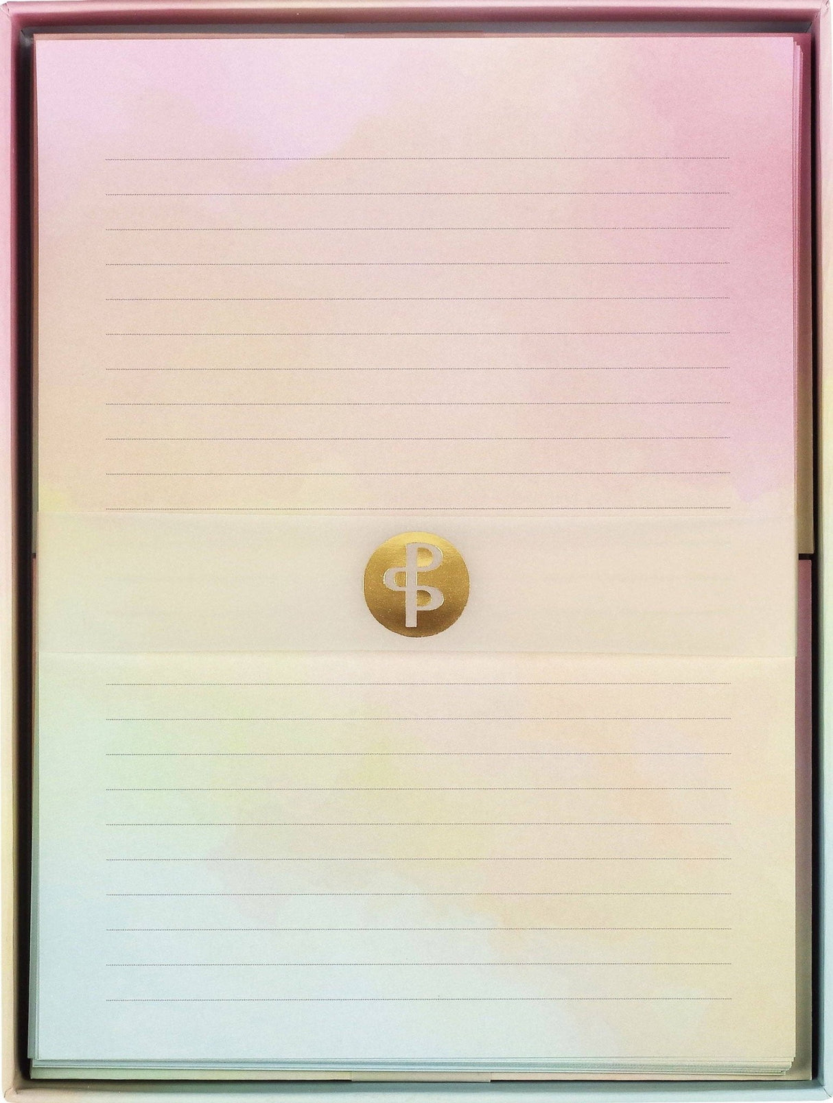 True Colors Lined Stationery Set - The Regal Find