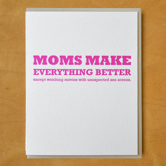 Unexpected Sex Scene With Mom Greeting Card - The Regal Find