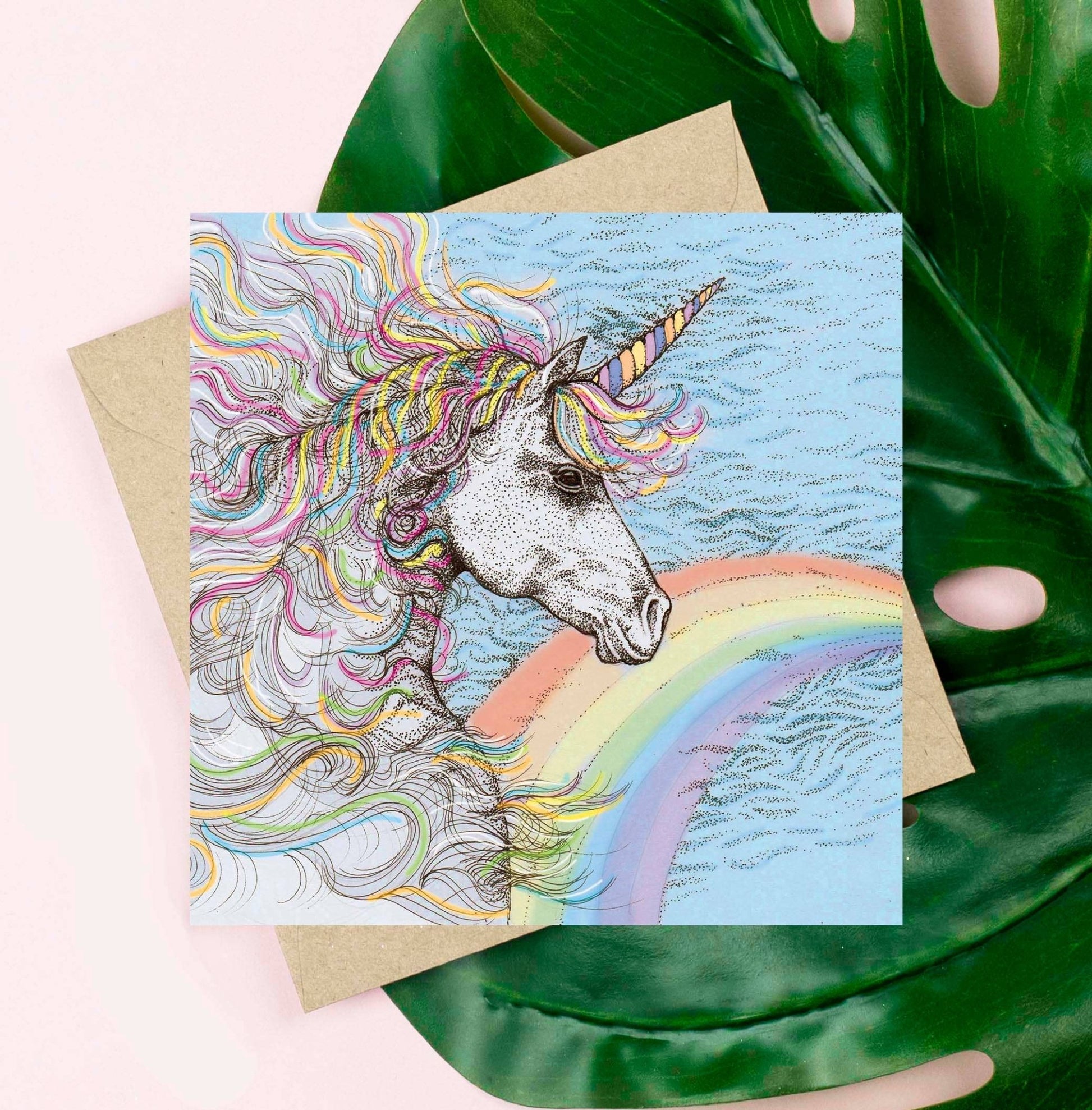 Unicorn Greeting Card - The Regal Find