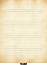 Vintage Parchment Lined Stationery Set - The Regal Find