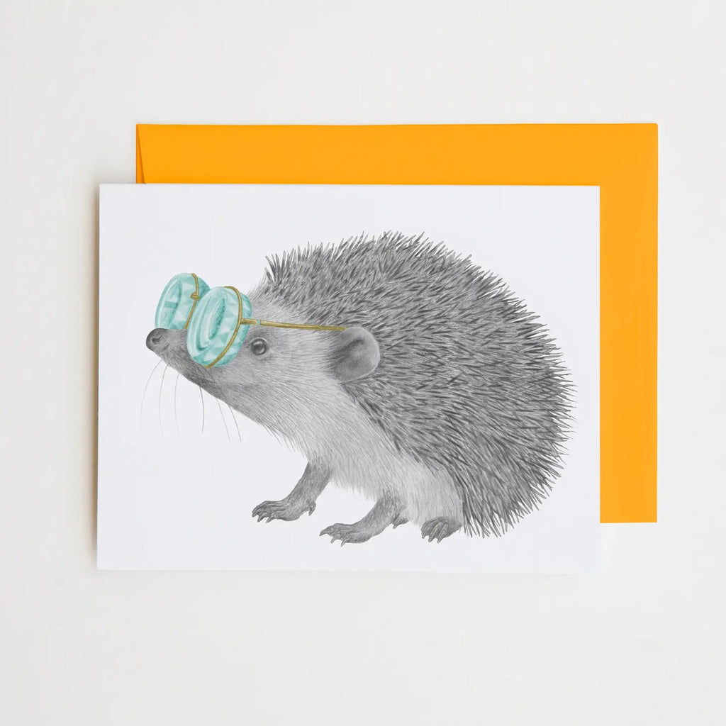Whitby Valentine European Hedgehog Card - The Regal Find