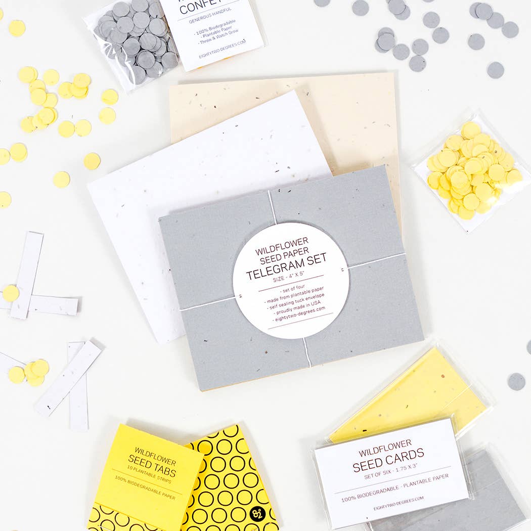 Wildflower Seed Cards: Coral - The Regal Find