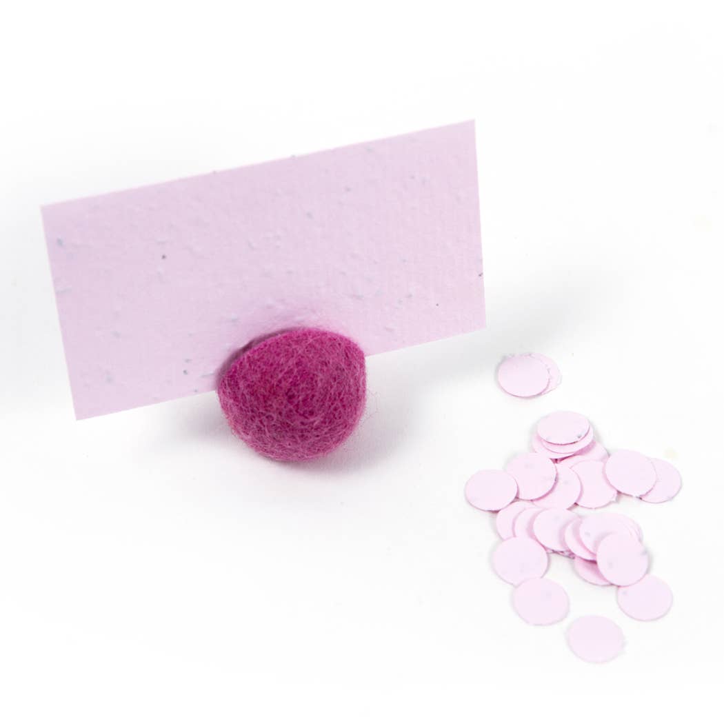 Wildflower Seed Cards: Coral - The Regal Find